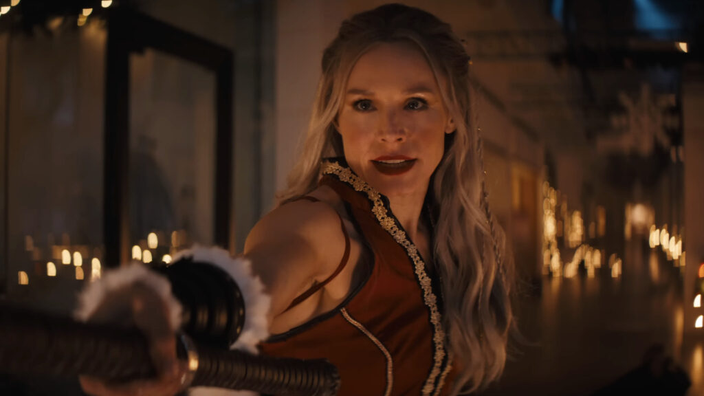 Violent Night 2: trailer traz Kristen Bell e espada gigante para salvar o Papai Noel Violent Night 2: trailer traz Kristen Bell e espada gigante para salvar o Papai Noel