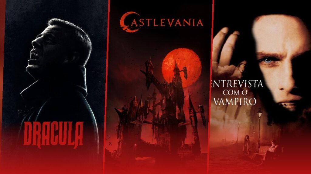 7 séries de vampiro quase perfeitas na Netflix para noites de arrepiar