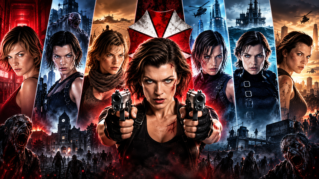 Antes de ver o novo Resident Evil (2026): a ordem certa dos 6 filmes da franquia 6 filmes Resident Evil