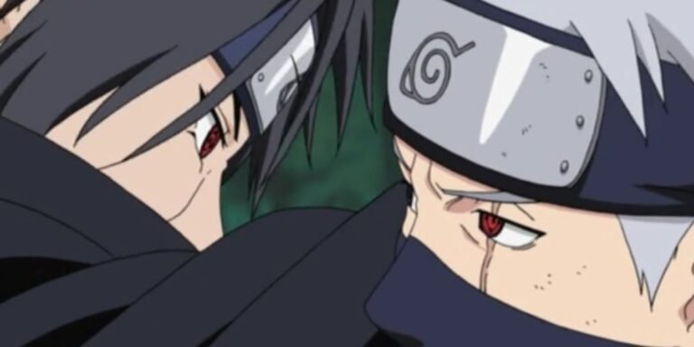 Kakashi vs. Itachi in Their First Major Fight