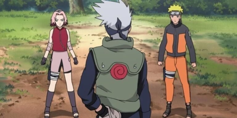 Kakashi vs. Naruto and Sakura Shows How Much They’ve Grown