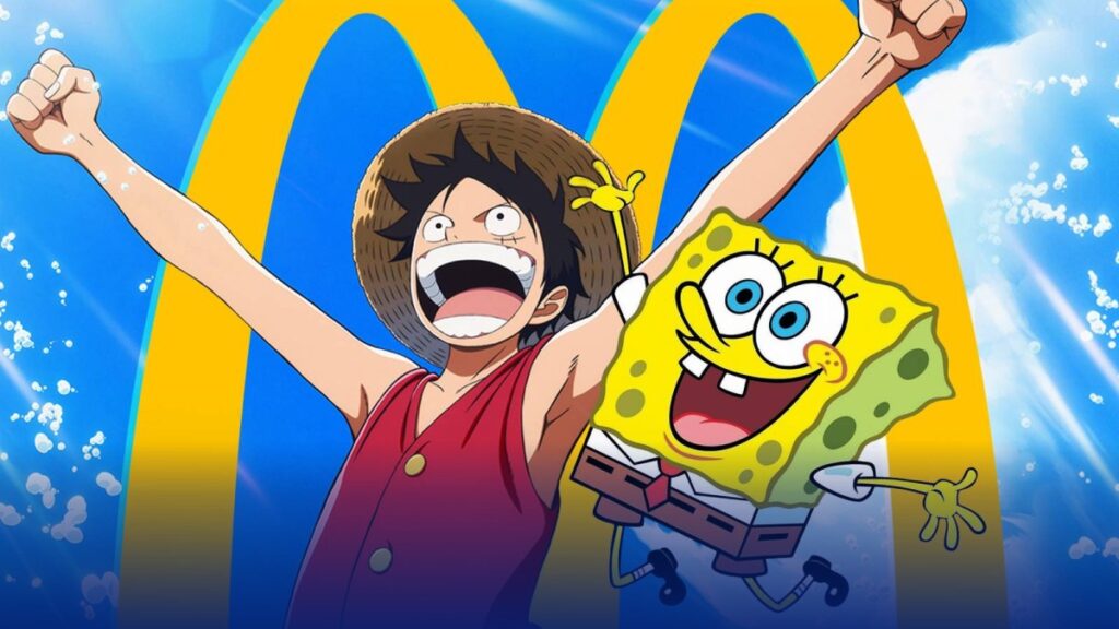 SpongeBob se une aos Piratas do Chapéu de Palha em coleção do McDonald's