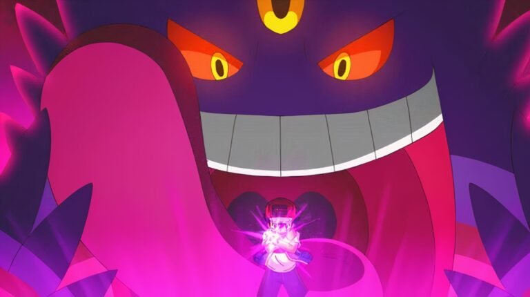 Ash’s Gengar Uses Gigantamax to Win Crucial Battles
