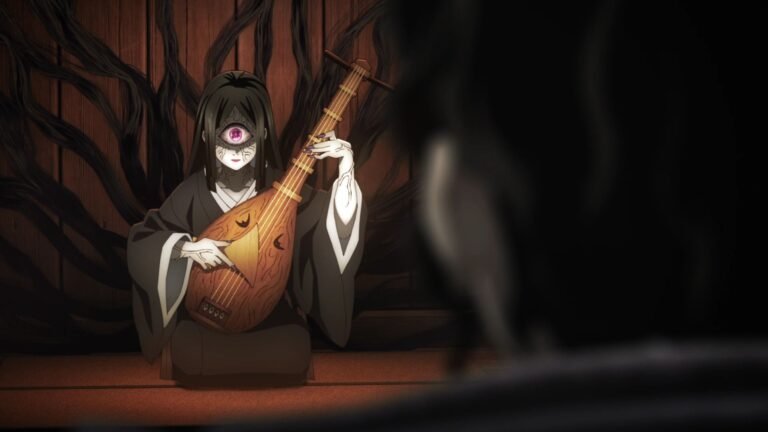 Infinity Castle Turns Nakime's Biwa Into a Weapon