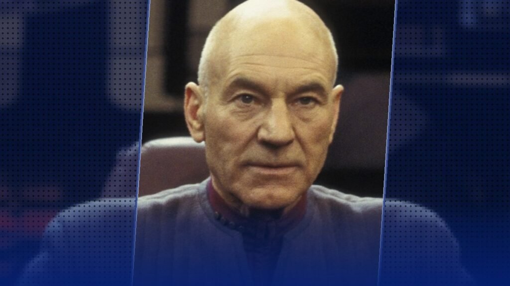 NASA faz tributo a Patrick Stewart com homenagem que parece de outro mundo