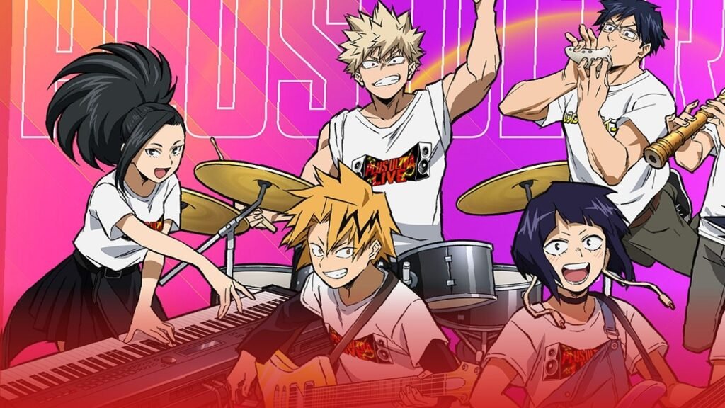 Show musical de My Hero Academia chega à Crunchyroll com trilhas ao vivo